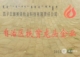 內蒙古自治區扶貧龍頭企業(yè)